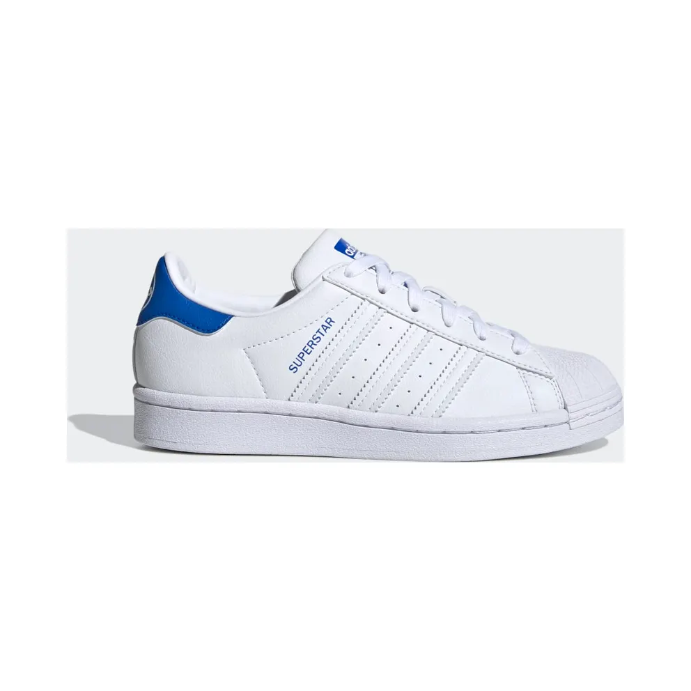adidas Superstar Schuh Cloud White / Cloud White / Blue (FW0816)