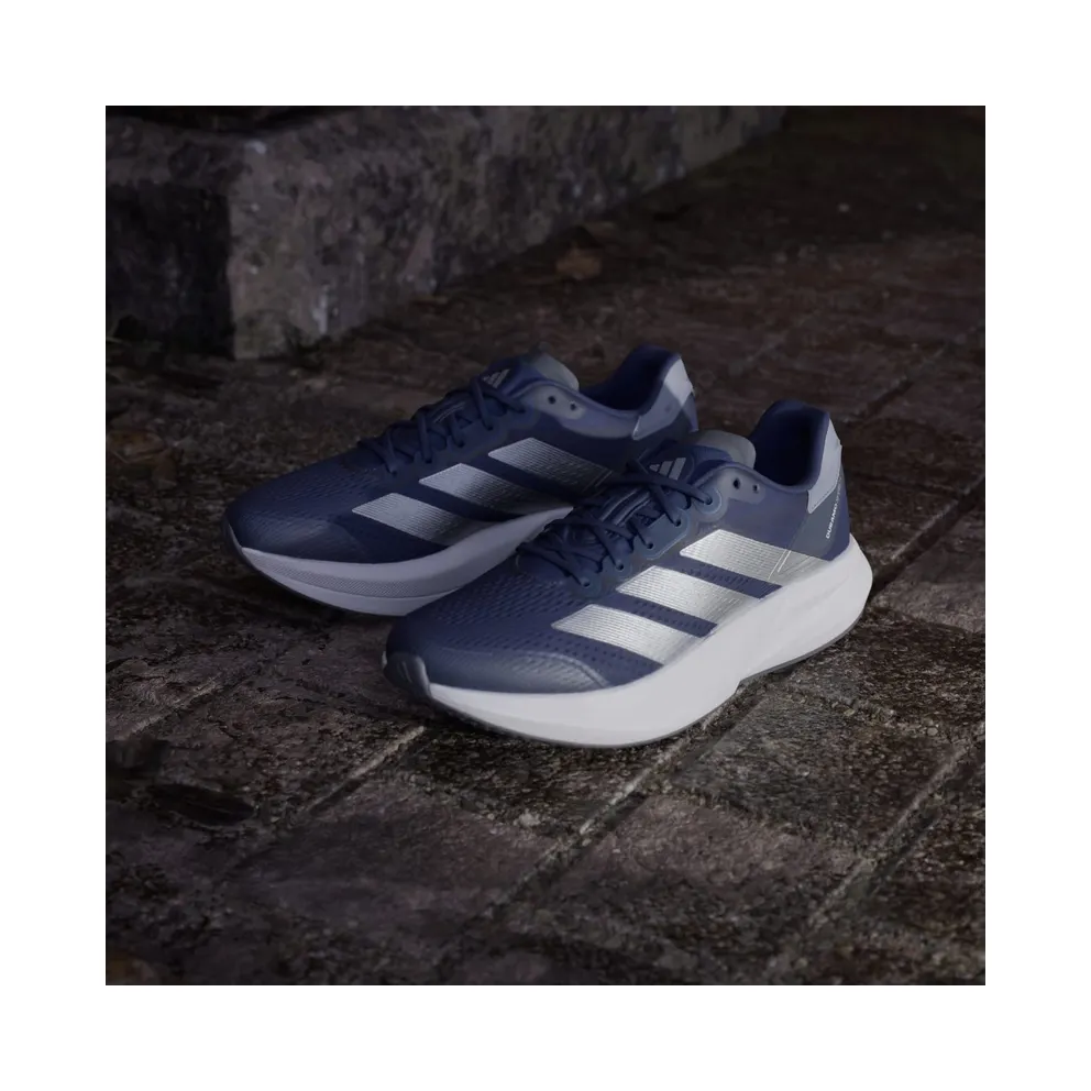Adidas Duramo Speed 2 Running Shoes Dark Blue / Silver Metallic / Halo Silver (JS4415)