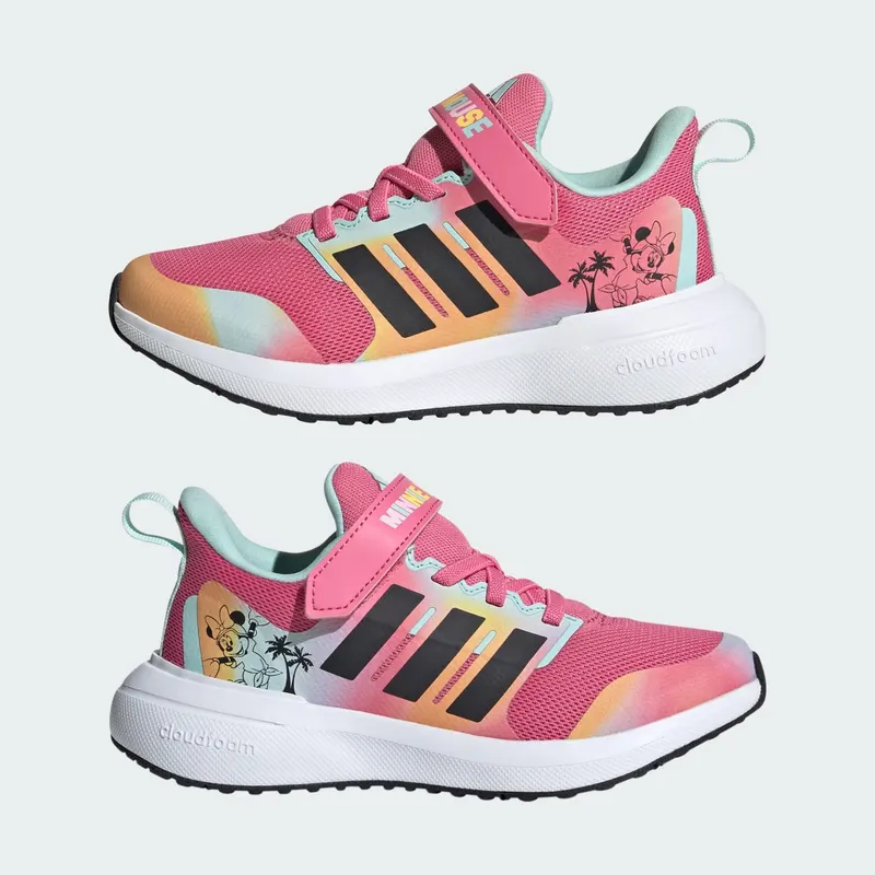 Adidas Fortarun x Disney PS “Pink Fusion Core Black” (ID5259)