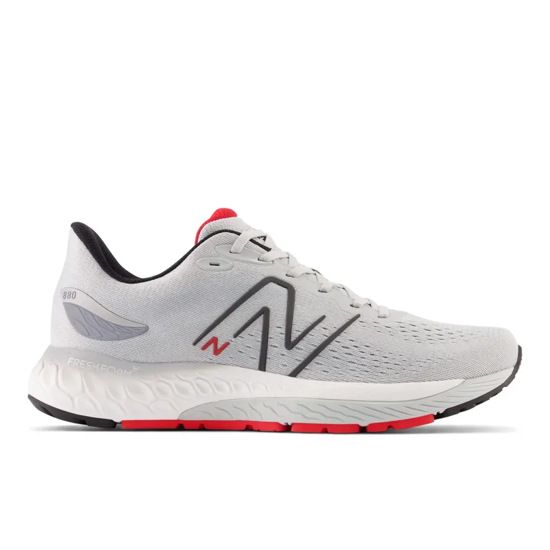 New Balance Fresh Foam X 880 V12 Light Aluminum / True Red (M880V12-39831)