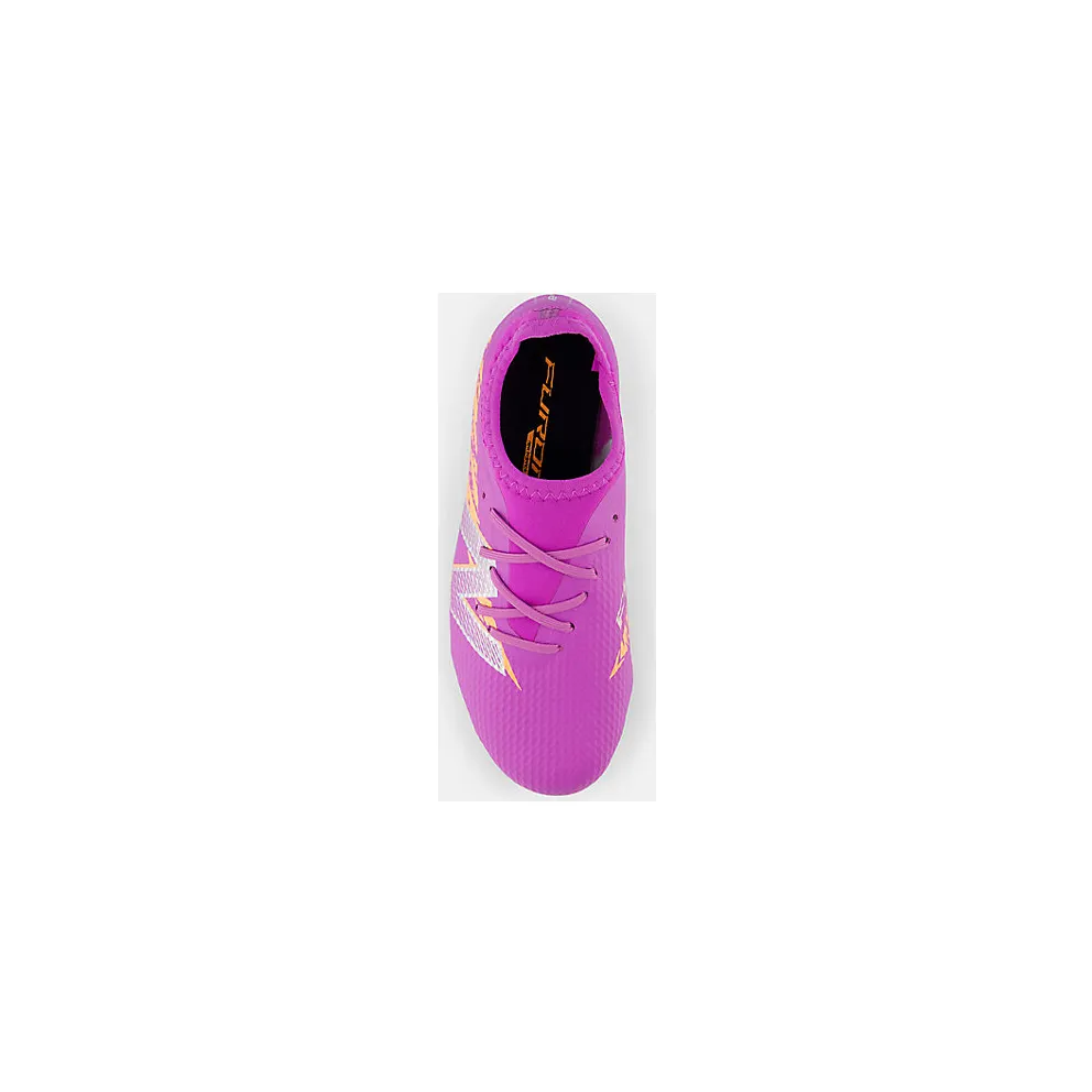 New Balance Furon V8 Team Junior FG Passion Fruit Hot Mango (PS/GS) (SJF3FEJ8)