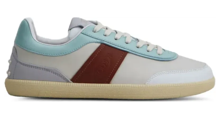 Tod’s Tabs leren “White” (XXW68C0DP30RJY)