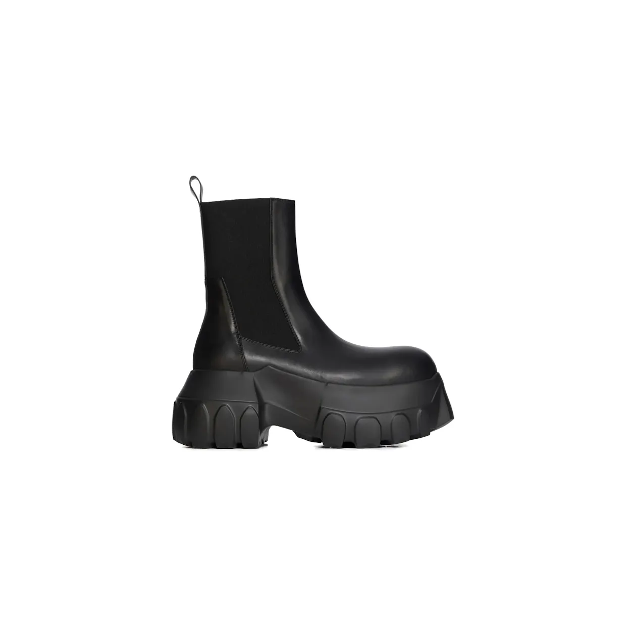 Rick Owens Tower Beatle Mega Tractor Ankle Boot Black (RU02F4860-LOOEC-99)