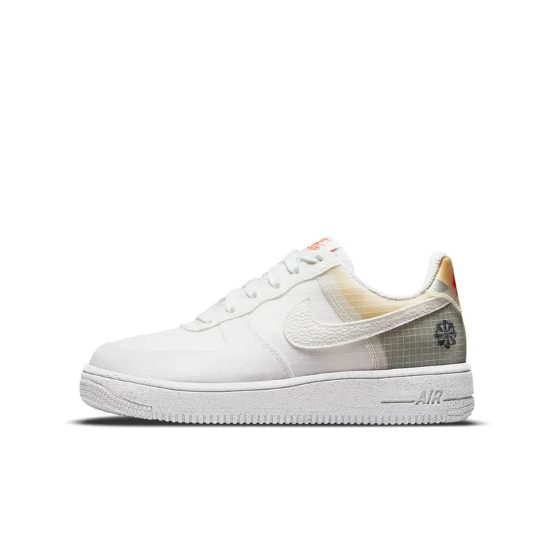 Nike Air Force 1 Crater “White / Orange” (DH4339-100)