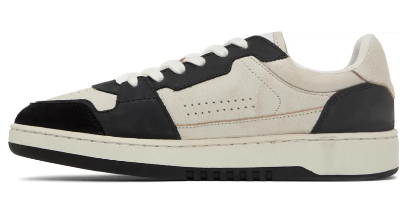 Axel Arigato Beige & Black Dice Lo Sneakers (F0002027) (3)