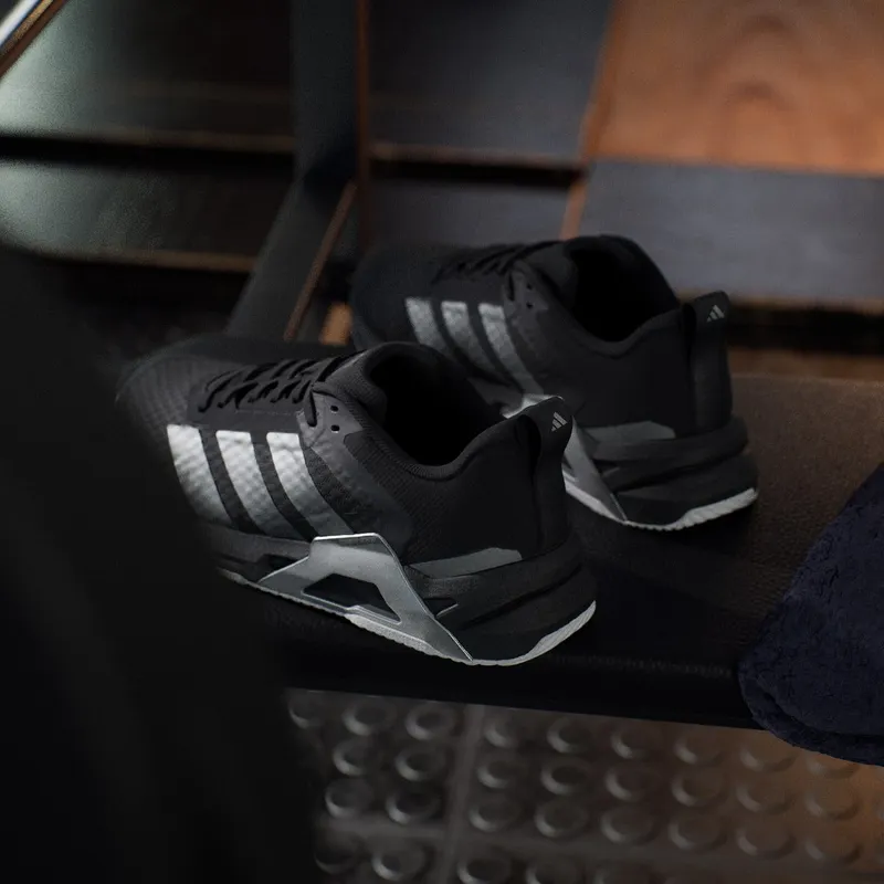Adidas Dropset Control Training Shoes Core Black / Iron Metallic / Silver Metallic (JQ1448)