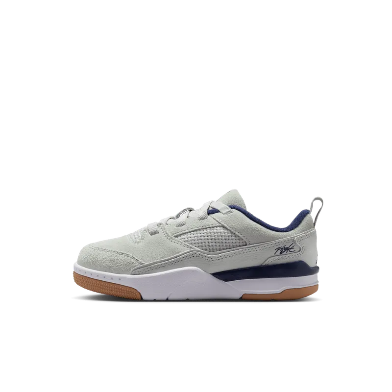 Jordan Flight Court Neutral Grey White Gum Light Brown Midnight Navy (HF3332-004)