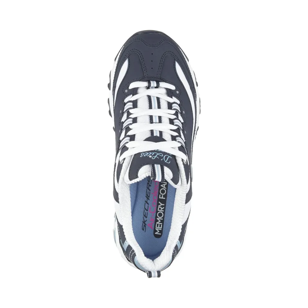 Skechers D’Lites – Biggest Fan Sneaker Marine/White
