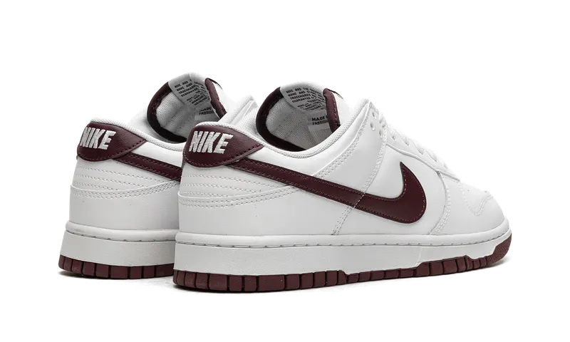 Nike Dunk Low Retro “White Night Maroon” (DV0831-102)