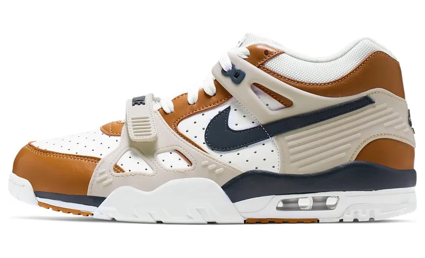 Nike Air Trainer 3 Retro ‘Medicine Ball’ 2019 White/Midnight Navy-Ginger-Light Bone (cj1436-100)