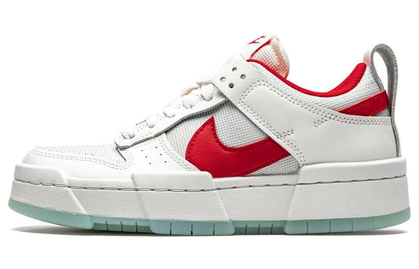 Nike Dunk Low Disrupt Summit White Gym Red (CK6654-101)
