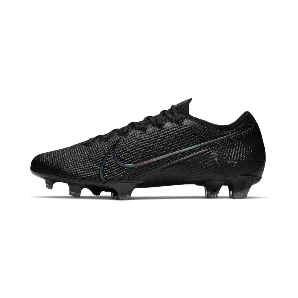 Nike Mercurial Vapor 13 Elite FG Black Black/Black-Matte Silver-Metallic Cool Grey (AQ4176-001)