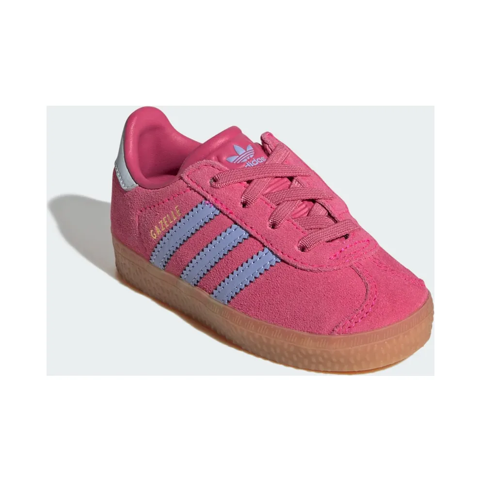 Adidas Gazelle Comfort Closure with Elastische Veters Kids Shock Pink / Blue Spark / Halo Blue (JR5938)
