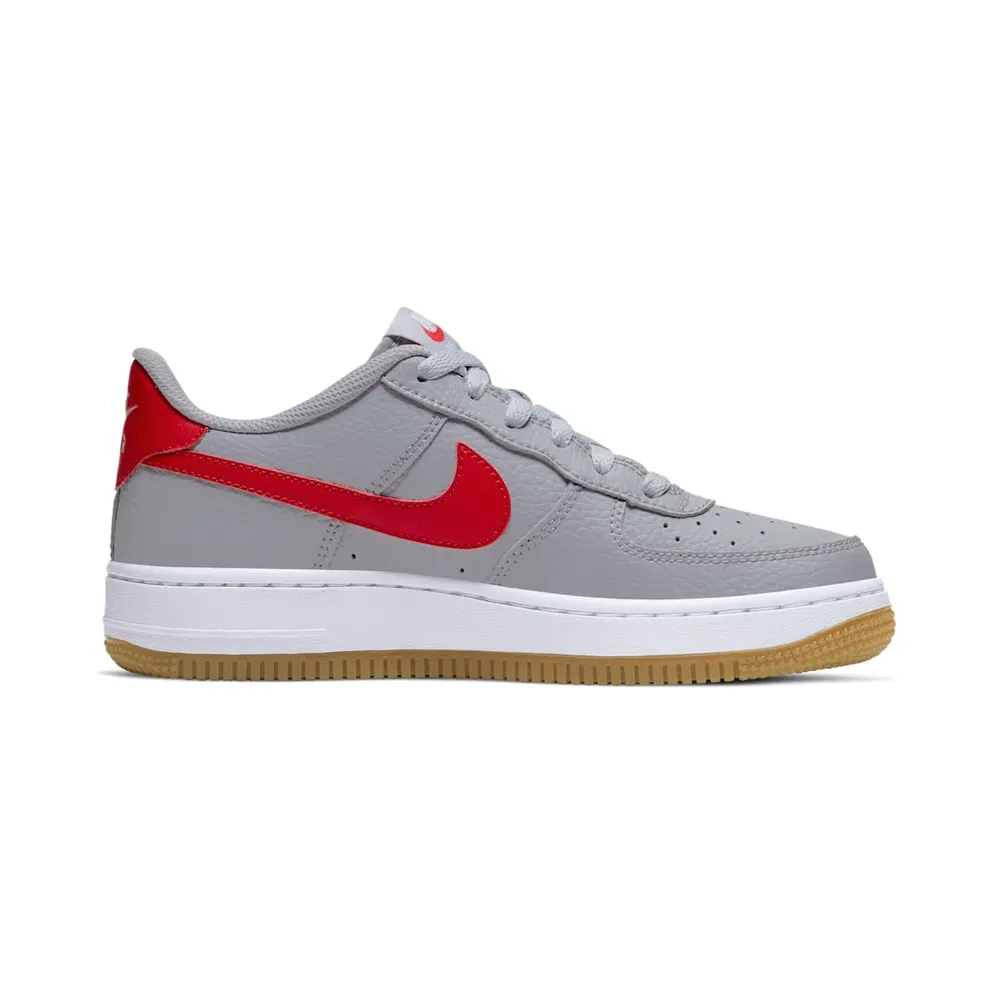 Nike Air Force 1 Low GS “Wolf Grey University Red” (CI1759-002)