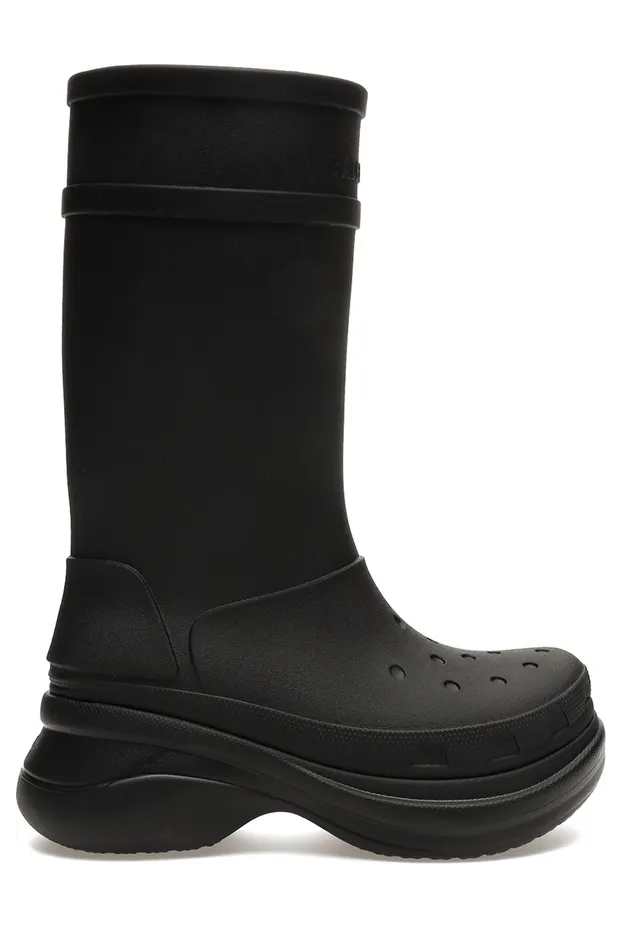 Balenciaga x Crocs Boot Black (677384W1S8E1000)