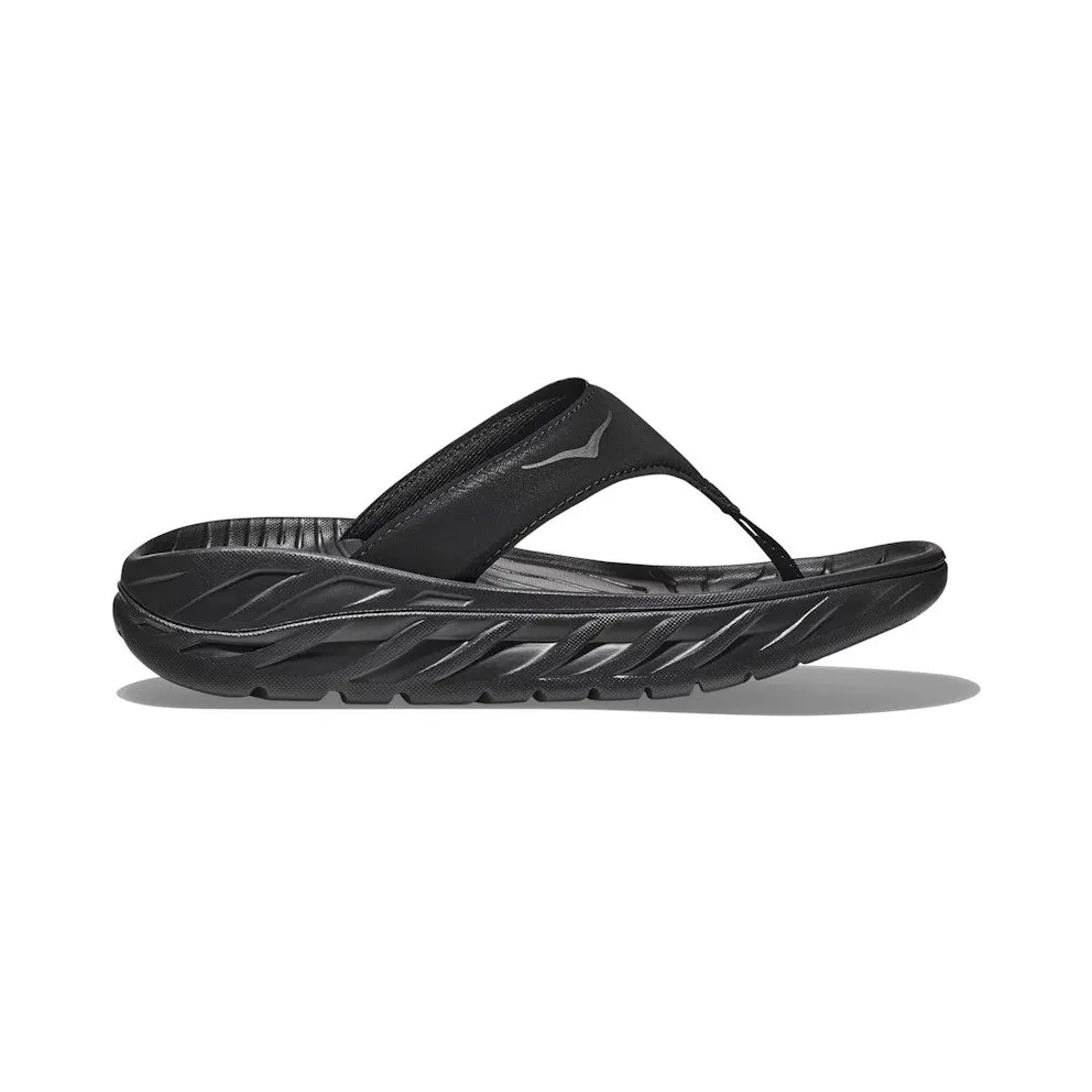Hoka One Ora Recovery Flip Black Dark Gull Grey (1117910-BDGGR)