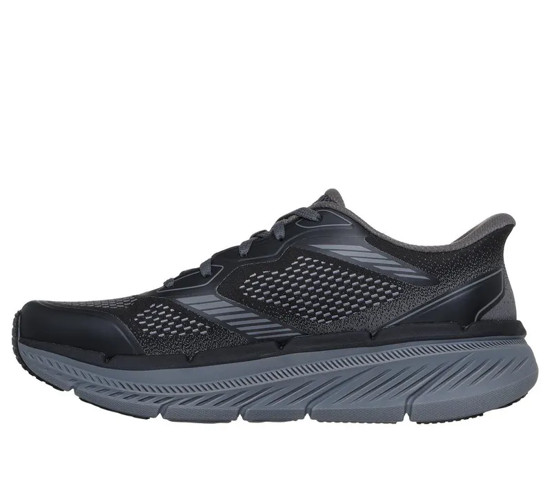 Skechers Slip-ins: Max Cushioning Premier 2.0 – Leigh – Black / Houtskool – “Black” (220774 BKCC)