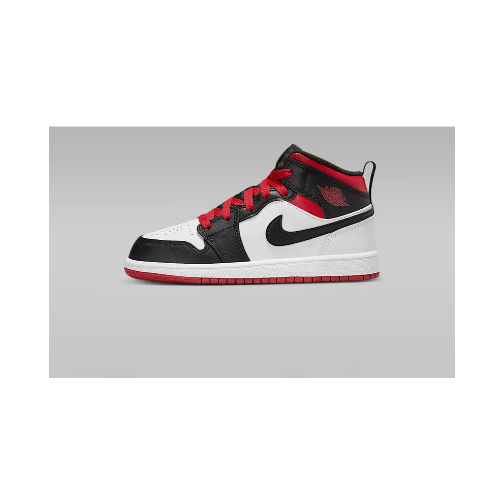 Jordan 1 Mid PS “Jordan 1 Mid Gym Red” (DQ8424-106)