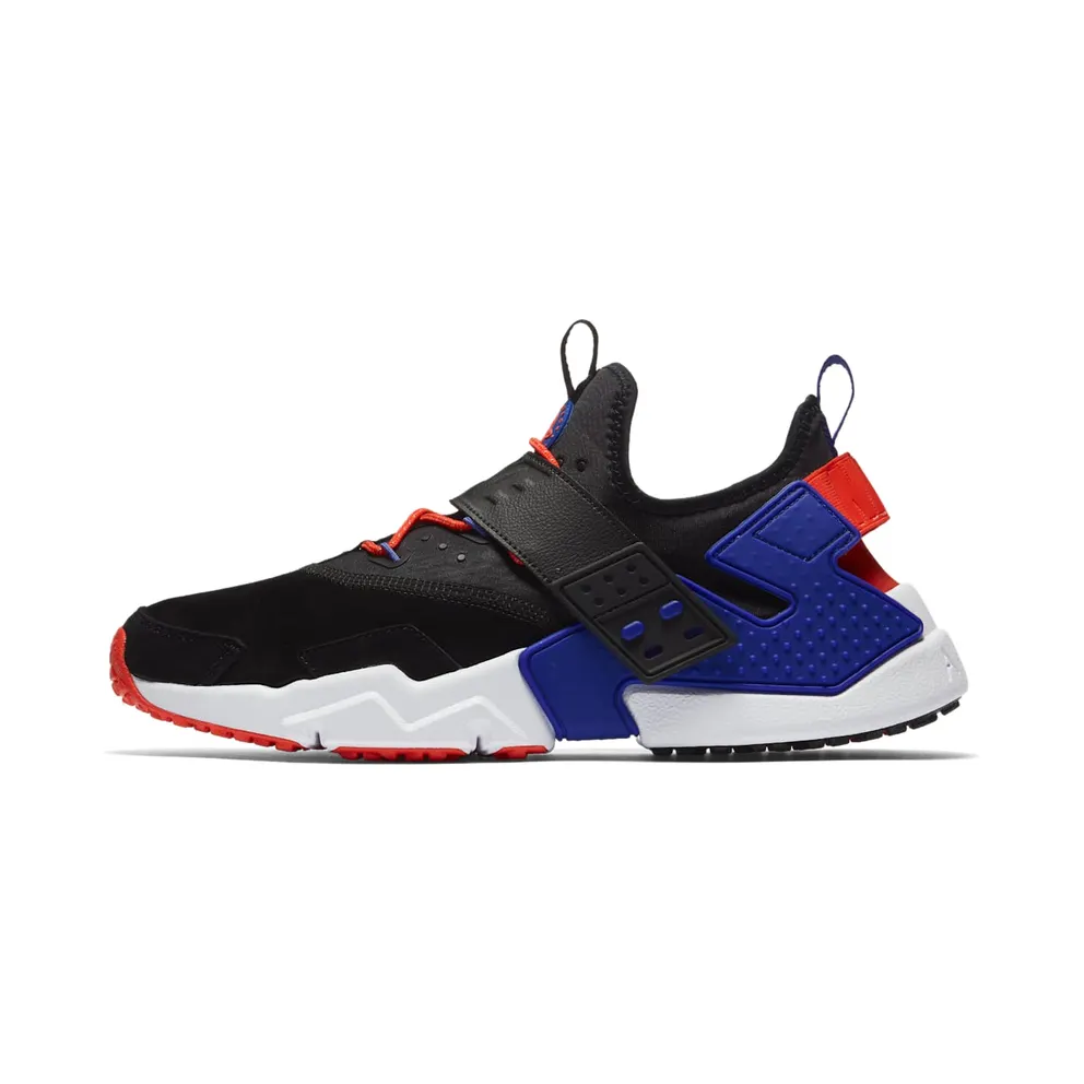 Nike Air Huarache Drift Black Rush Violet Black/Rush Violet-Rush Orange-Lagoon Pulse-White-Racer Pink (AH7335-002)