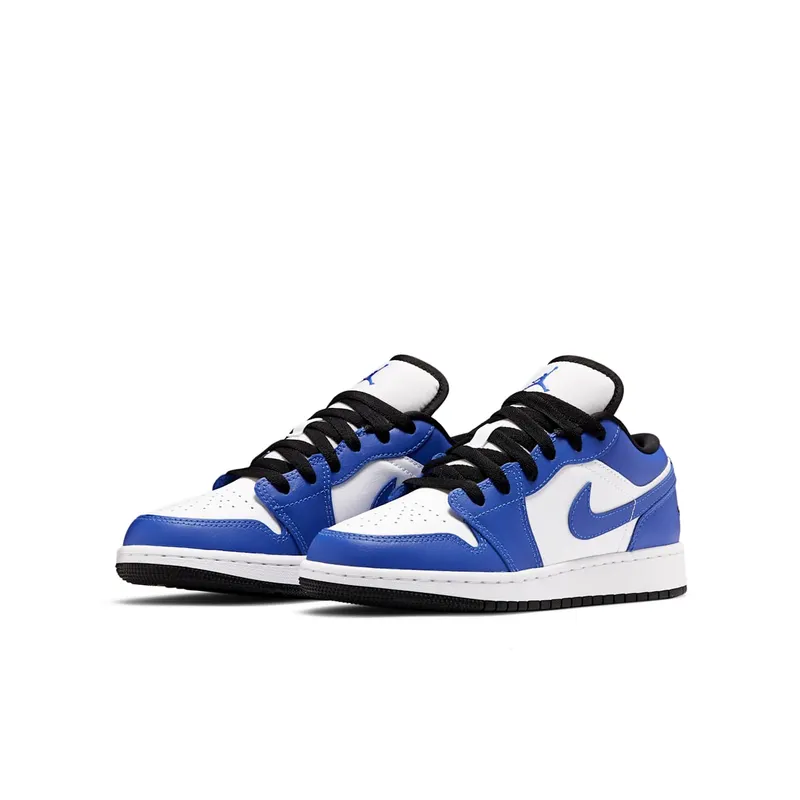 Jordan 1 Low Game Royal (GS) White/Game Royal-Black (553560-124)