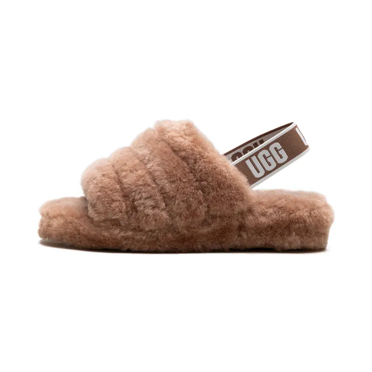 Ugg Fluff Yeah Slide “Chestnut” (1095119-CHE)