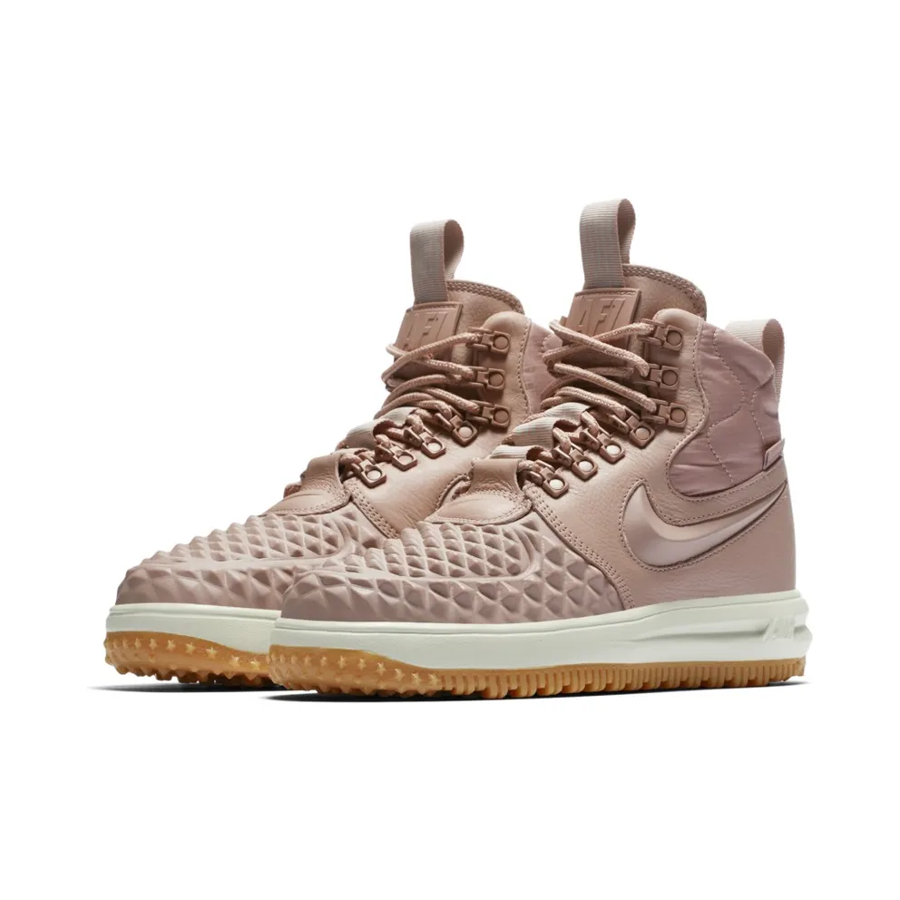 Nike Lunar Force 1 Duckboot Particle Pink (W) Particle Pink/Particle Pink-Black (AA0283-600)
