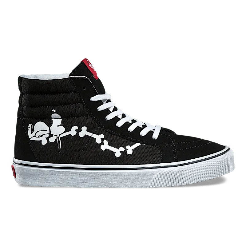 Vans Sk8-Hi Re-Issue Peanuts Snoopy Bones (2017) Snoopy Bones/Black (VN0A2XSBOHL)
