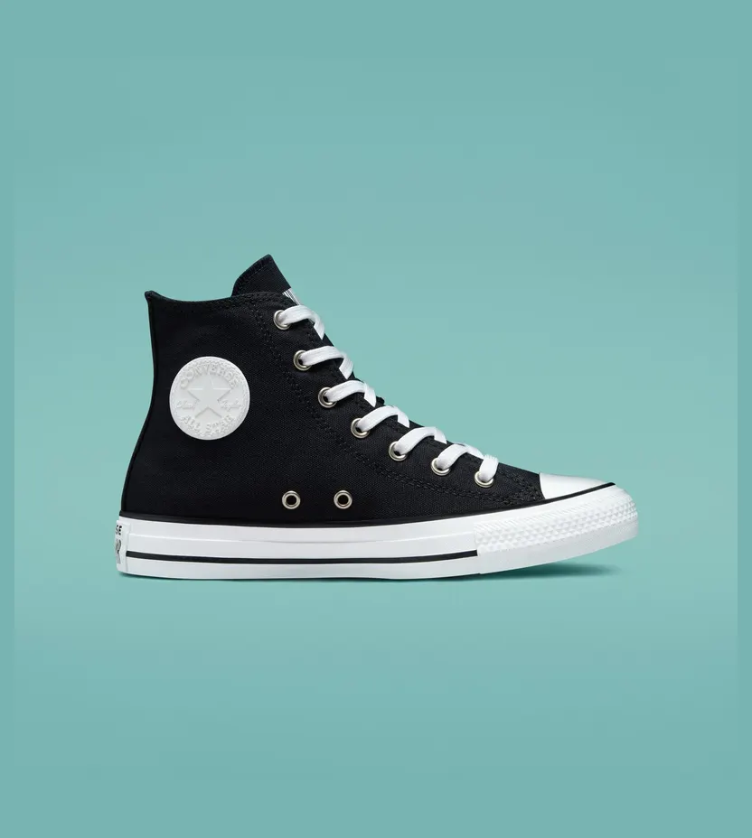 Converse Chuck Taylor All Star Translucent Barcode Zwart/wit/zwart (A02606C)