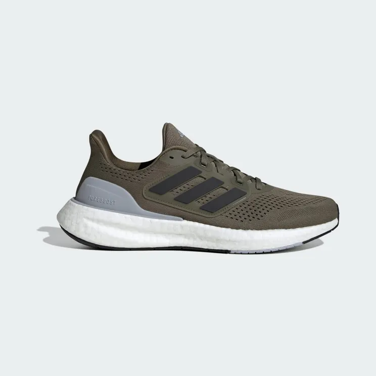 adidas Pureboost 23 Olive Strata Core Black Halo Silver (IF1548)