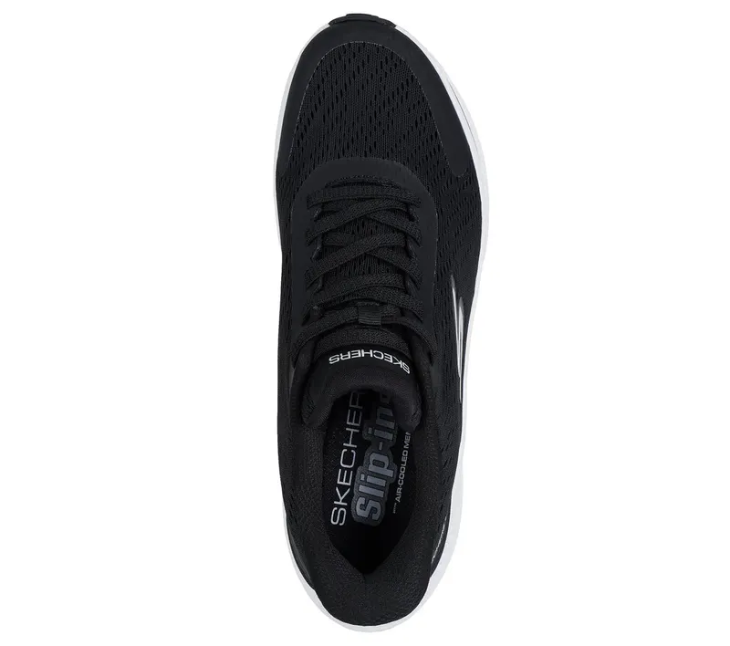 Skechers Slip-ins: GO RUN Consistent 2.0 – Worldview Sneaker Black/White