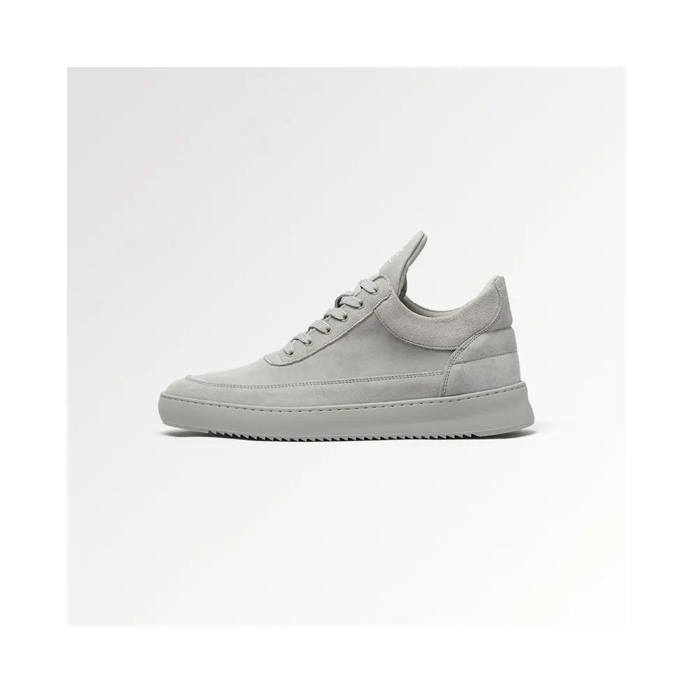 Filling Pieces Low Top Suede All Grey