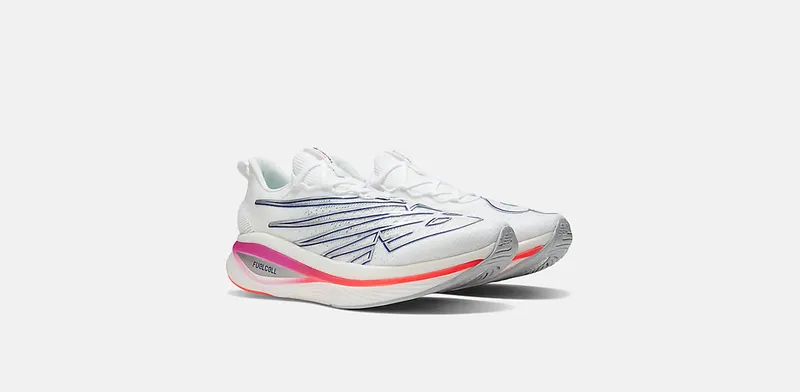 New Balance FuelCell SC Elite V3 White Victory Blue (MRCELLE3)