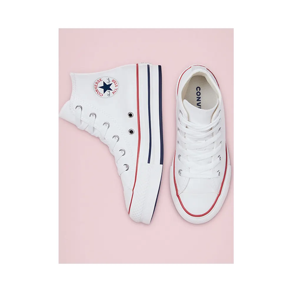 Converse Converse Color EVA Platform Chuck Taylor All Star High Top White/garnet/midnight Navy (671108C)