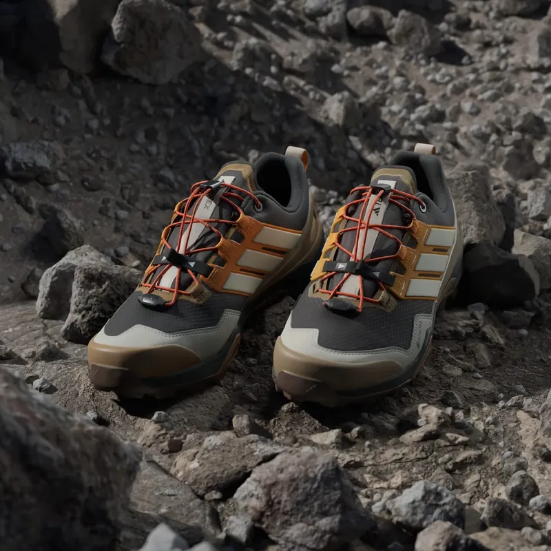 Adidas Terrex Skychaser GORE-TEX Hiking Carbon / Off White / Pure Tangerine (JR3987)