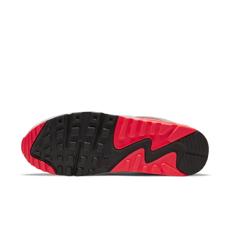 Nike  Air Max 90 Night Silver Bright Crimson Night Silver/Night Silver-Bright Crimson (CZ7656-001)