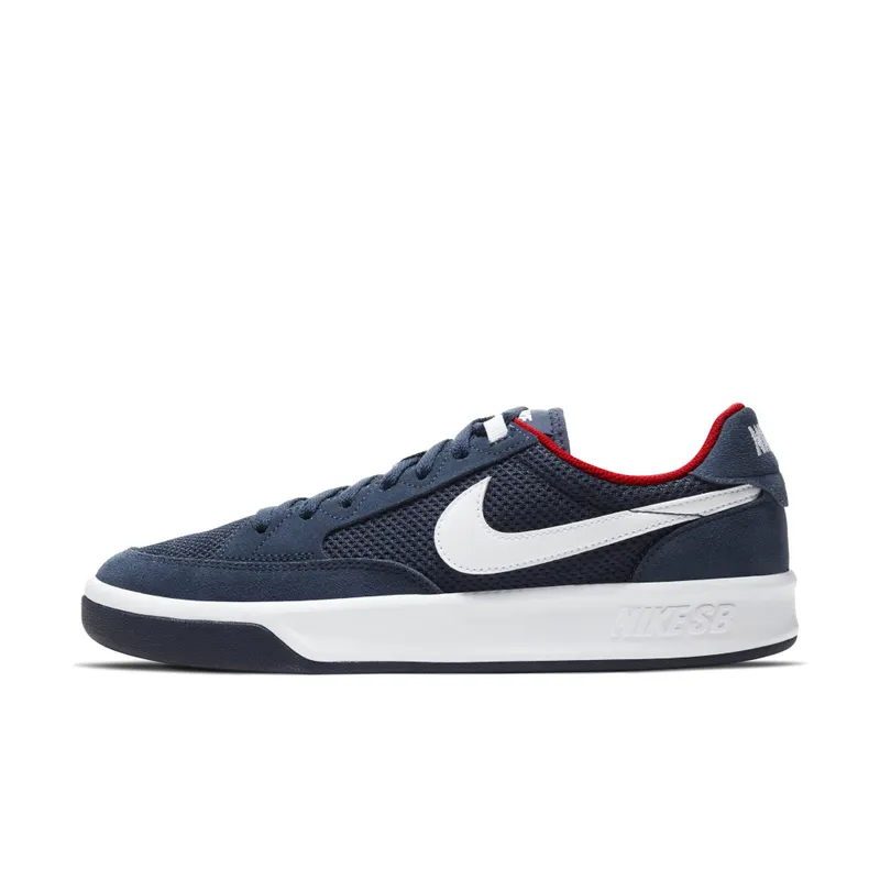 Nike SB Adversary Midnight Navy White Midnight Navy/Midnight Navy-University Red-White (CJ0887-400)