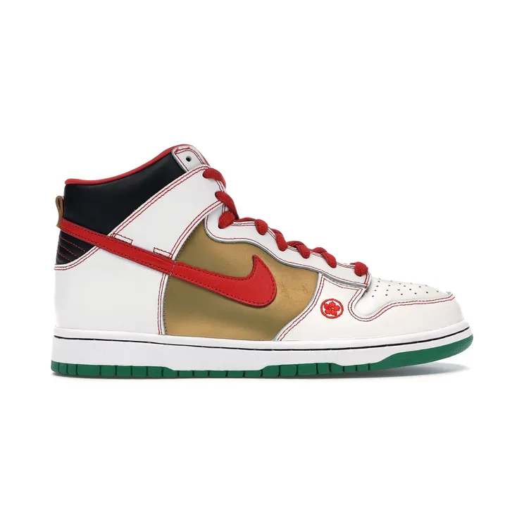 Nike Dunk High Pro SB ‘Money Cat’ White/Chile Red (305050-162)