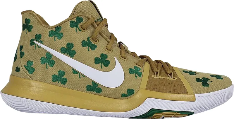 Nike Kyrie 3 Luck Club Gold/White-Clover (AR4566-700)