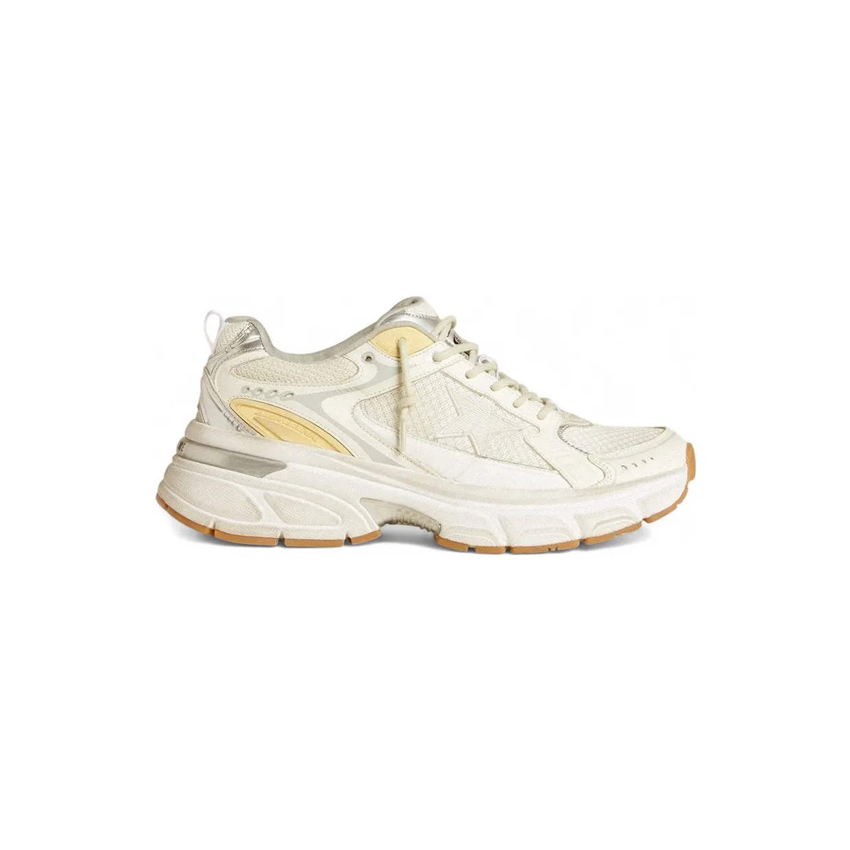 Golden Goose Lightstar “White / Worn White” (GWF00724F00647610272)
