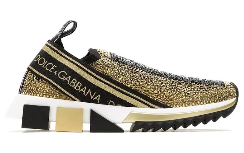 Dolce & Gabbana Sorrento Slip On Gold Crystal (CK1644AZ293)