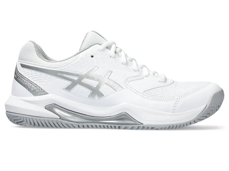 Asics Gel-dedicate 8 Clay White/Pure Silver (1042A255.101)