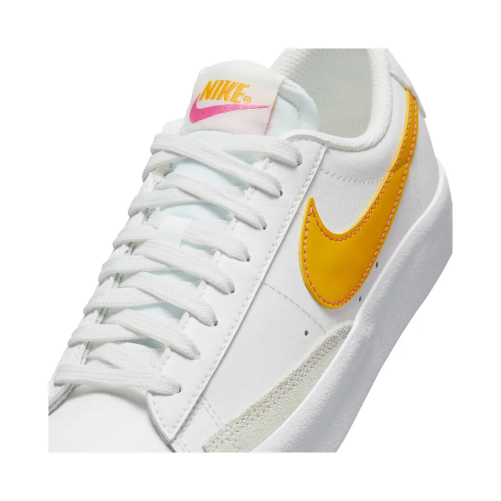 Nike Blazer Low Summit White / Pinksicle / University Gold (DA4074-123)