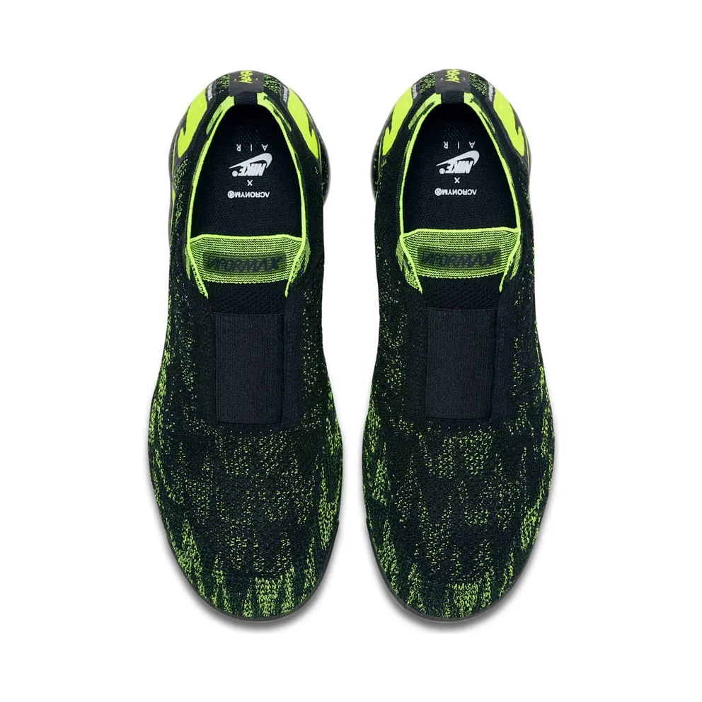 Nike x Acronym Air VaporMax Moc 2 Black/Volt (AQ0996-007)