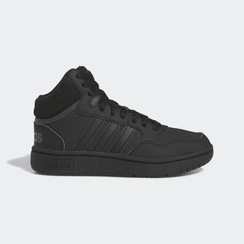 Adidas Hoops Mid Core Black / Core Black / Grey Six (HR0228)