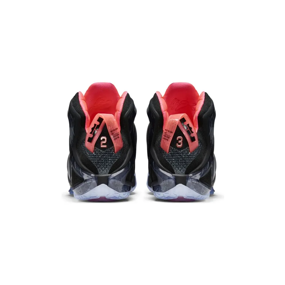 Nike LeBron 12 Elite Rose Gold Black/White/Hot Lava (724559-091)