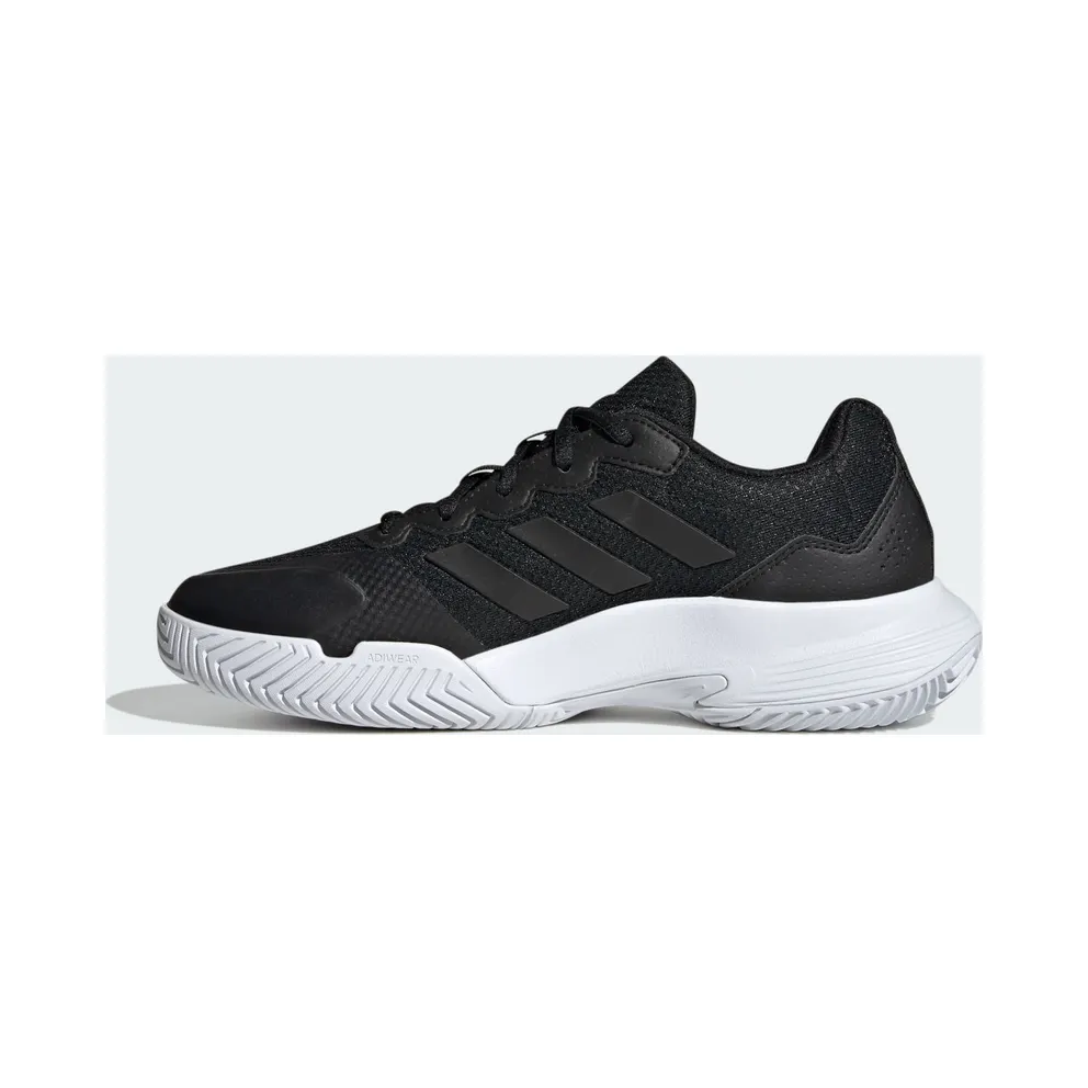 Adidas Gamecourt 2.0 Tennis Shoes Core Black / Core Black / Silver Metallic (ID1494)