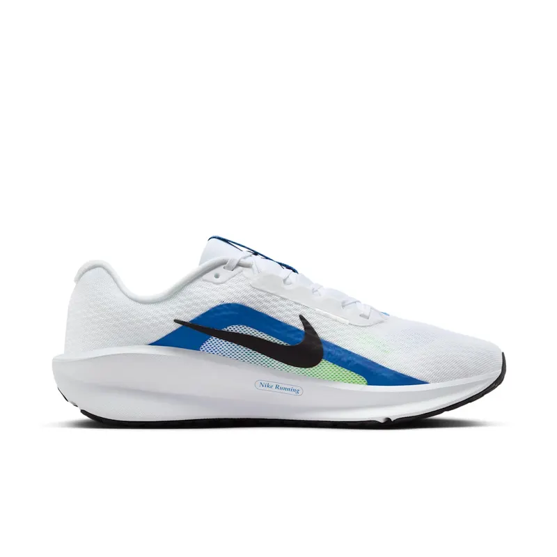 Nike Downshifter 13 White Star Blue Green Strike Black (FD6454-103)