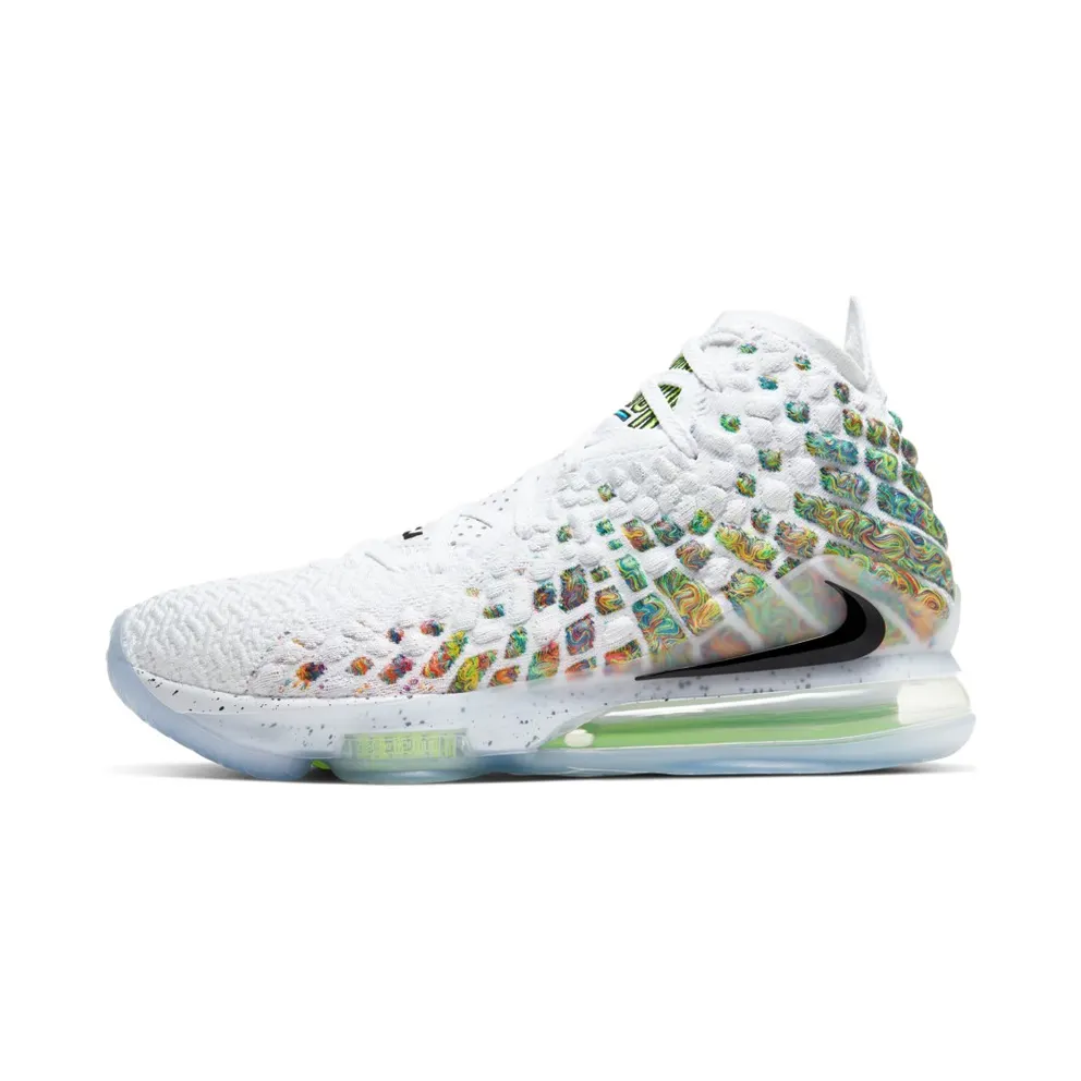 Nike LeBron 17 Air Command Force White/Black-Multi-Color (BQ3177-100)