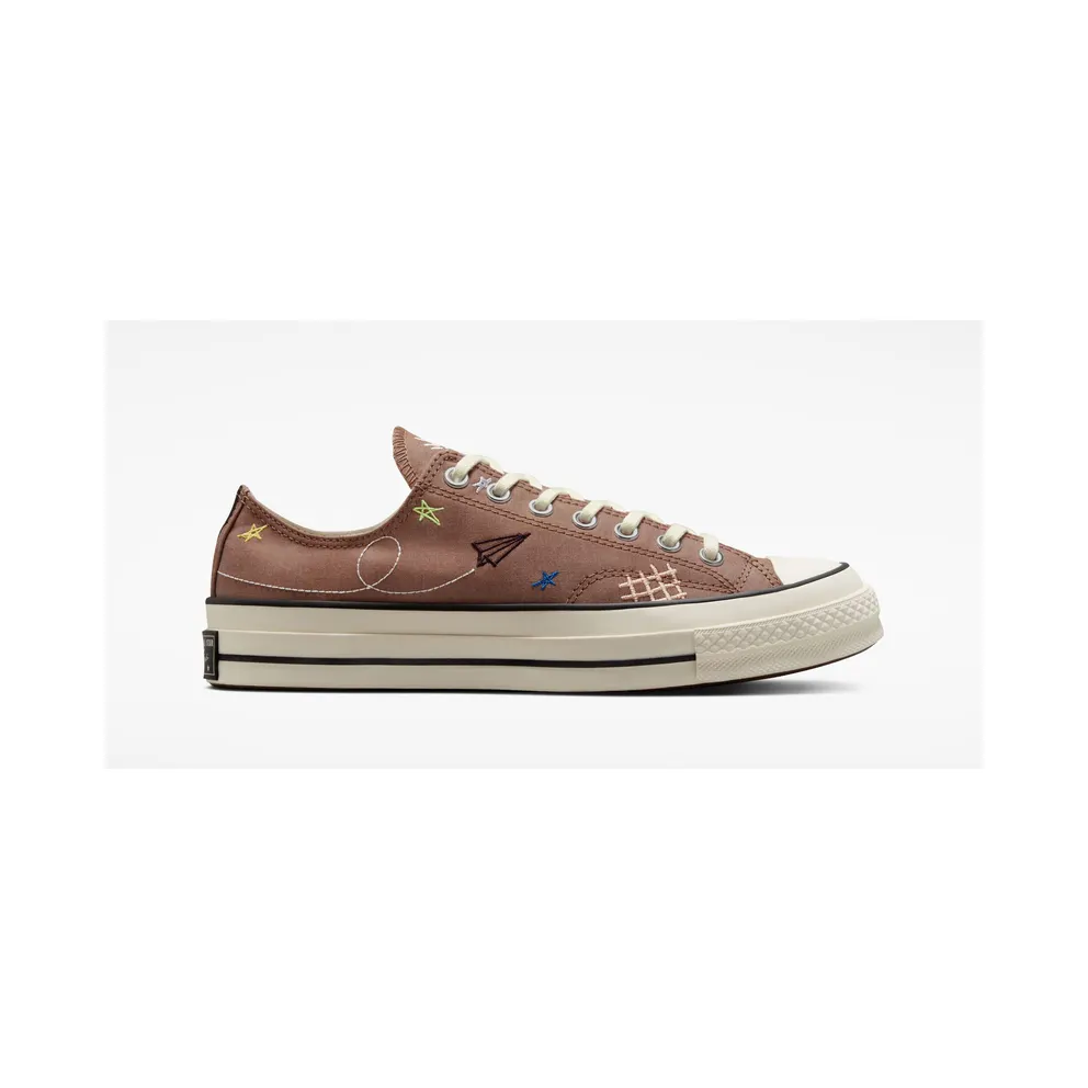 Converse Chuck 70 Embroidery Burnt Orange/egret/black