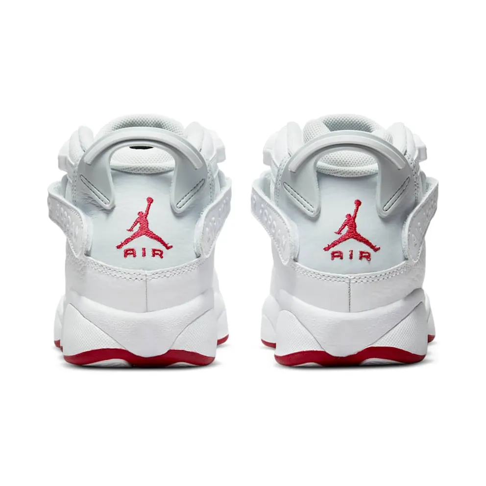 Jordan 6 Rings White Red Sole (323419-116)